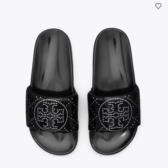 Tory Burch Double T pool slides - Picture 3 of 5